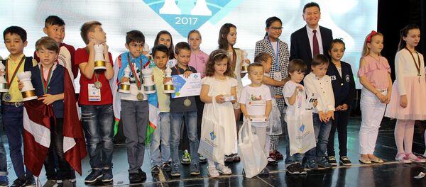 Дзіцячы ЧС па шахматах будзе праходзіць у Беларусі тры гады запар Дзіцячы ЧС па шахматах будзе праходзіць у Беларусі тры гады запар - Sputnik Беларусь