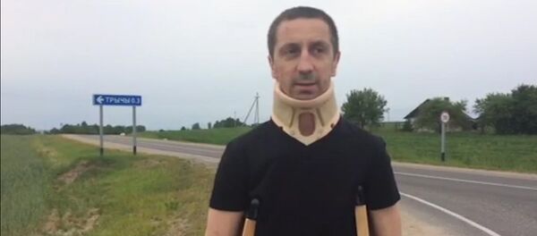 ДТП с участием сына экс-мэра Гродно: пострадавший рассказал подробности - Sputnik Беларусь