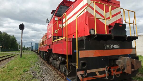 Поезд из Шэнчженя прибыл на станцию Колядичи - Sputnik Беларусь