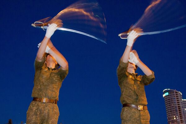 Тренировка роты почетного караула - Sputnik Беларусь
