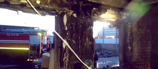 Пожар в Бресте - Sputnik Беларусь