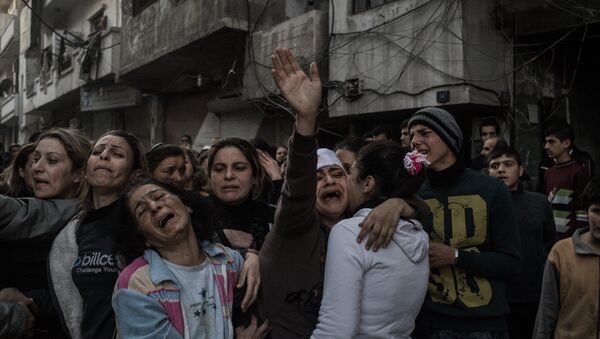 Фоторепортаж из Сирии под названием Осколки разбитой тишины - Sputnik Беларусь