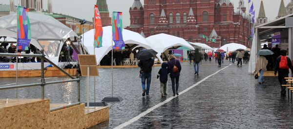 Книжный фестиваль Красная площадь - Sputnik Беларусь