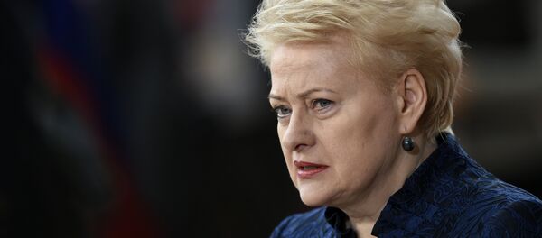 Президент Литвы Даля Грибаускайте - Sputnik Беларусь