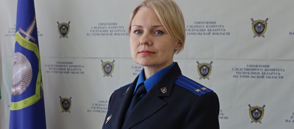 Официальный представитель управления Следственного комитета по Гомельской области Мария Кривоногова - Sputnik Беларусь