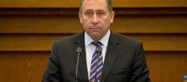 Министр природных ресурсов и охраны окружающей среды Беларуси Андрей Ковхуто - Sputnik Беларусь