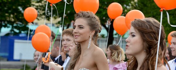 Гомельские выпускники - Sputnik Беларусь