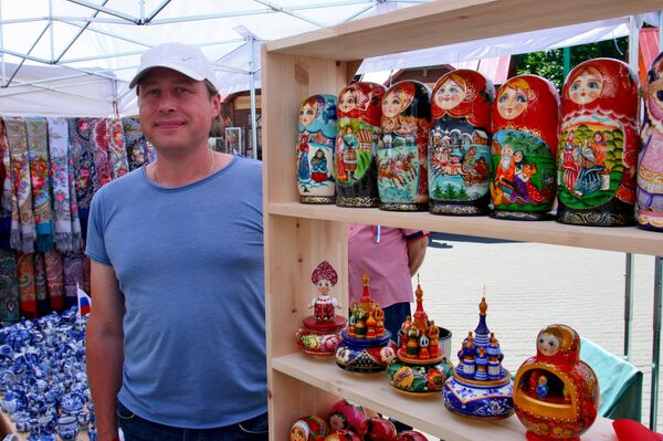 Алексей и его матрешки - Sputnik Беларусь