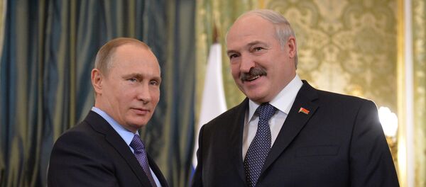 Владимир Путин и Александр Лукашенко - Sputnik Беларусь