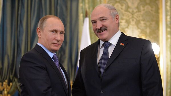 Уладзімір Пуцін і Аляксандр Лукашэнка - Sputnik Беларусь