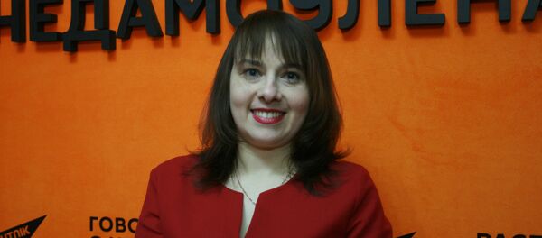 Дэпутат Палаты прадстаўнікоў Нацыянальнага сходу Рэспублікі Беларусь Ганна Канапацкая Дэпутат Палаты прадстаўнікоў Нацыянальнага сходу Рэспублікі Беларусь Ганна Канапацкая - Sputnik Беларусь