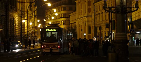 Трамвай в Праге, архивное фото - Sputnik Беларусь