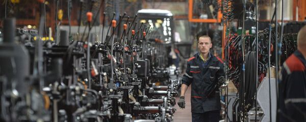 Корпус сборки тракторов МТЗ - Sputnik Беларусь