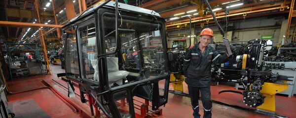 Корпус сборки тракторов МТЗ - Sputnik Беларусь