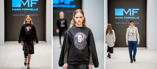 Байкі з прынтамі Барбары Радзівіл і Мікалая Радзвіла Чорнага - Sputnik Беларусь