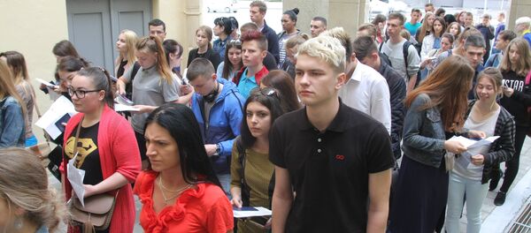 Цэнтралізаванае тэсціраванне ў Мінску - Sputnik Беларусь