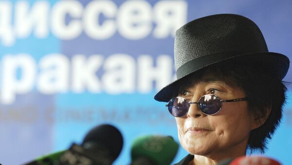 Йоко Оно, певица и деятель искусства, вдова Джона Леннона - Sputnik Беларусь