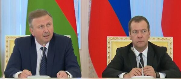 Видеофакт: Совмин Союзного государства в Санкт-Петербурге - Sputnik Беларусь