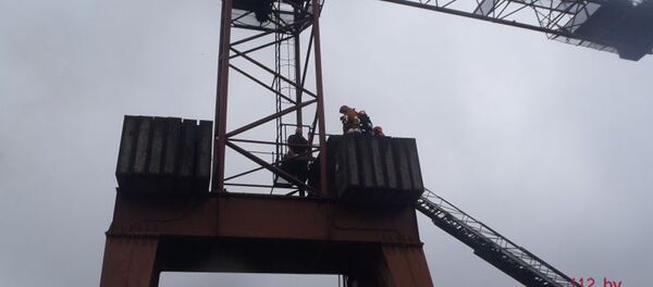 Кран в Пинске - Sputnik Беларусь