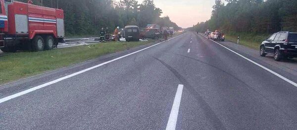 ДТП с байкерами Iron Pride ДТП с байкерами Iron Pride - Sputnik Беларусь