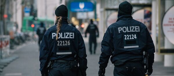 Сотрудники немецкой полиции, архивное фото - Sputnik Беларусь