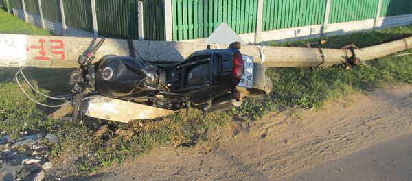 Смертельное ДТП с участием байкера в Узде - Sputnik Беларусь