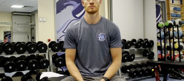 Бывший тренер по физподготовке ХК Динамо-Минск Кристиан Скарфаген Бывший тренер по физподготовке ХК Динамо-Минск Кристиан Скарфаген - Sputnik Беларусь