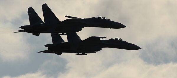 Самолеты Су-27, архивное фото - Sputnik Беларусь