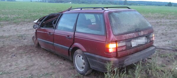 На месте ДТП под Копылем - Sputnik Беларусь