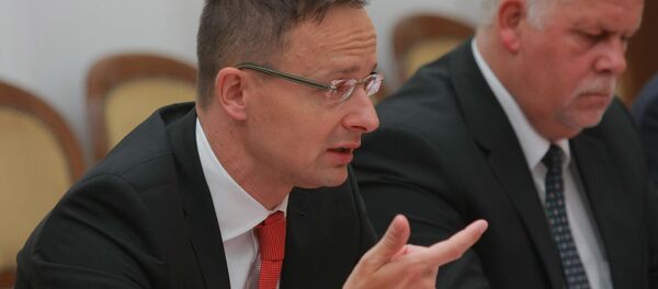 Министр иностранных дел и внешней торговли Венгрии Петер Сийярто - Sputnik Беларусь
