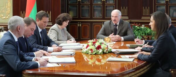 Совещание президента Беларуси Александра Лукашенко с Администрацией - Sputnik Беларусь