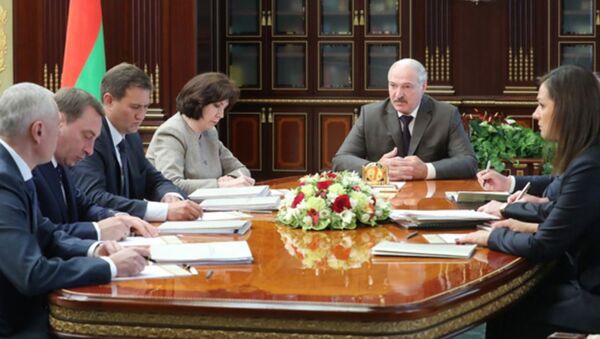 Совещание президента Беларуси Александра Лукашенко с Администрацией - Sputnik Беларусь