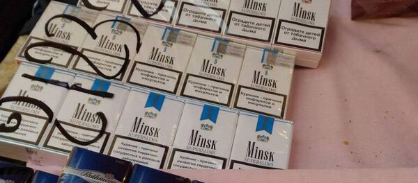 Белорусские сигареты в Неаполе - Sputnik Беларусь