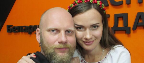 Арганізатары фестывалю Купальскае кола Алесь ды Алеся Таболічы Арганізатары фестывалю Купальскае кола Алесь ды Алеся Таболічы - Sputnik Беларусь