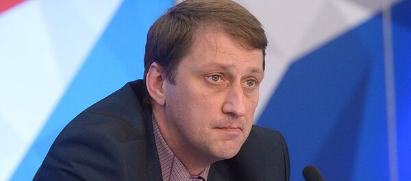 Зам.начальника службы противодействия контрабанде наркотиков Главного управления по борьбе с контрабандой Федеральной таможенной службы РФ Дмитрий Кузнецов - Sputnik Беларусь