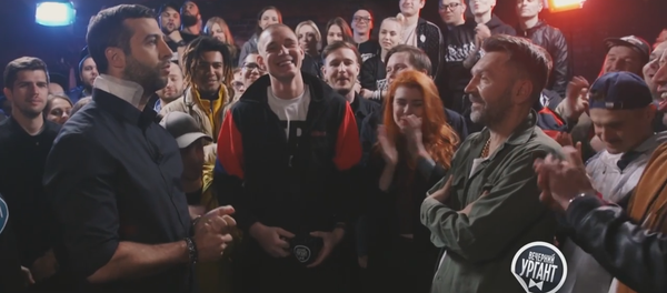 Рэп-битву Урганта и Шнура посмотрели за сутки почти 3 миллиона раз - Sputnik Беларусь