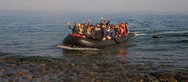 Ситуация с беженцами на греческом острове Лесбос - Sputnik Беларусь