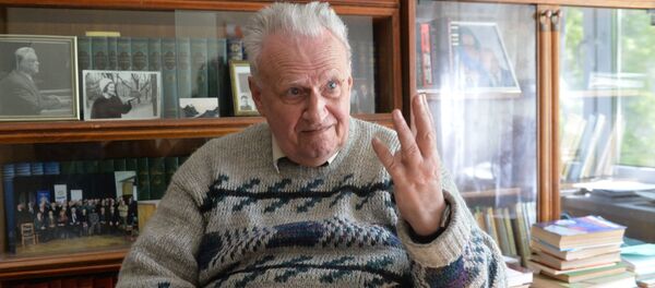 Васіль Кісялёў, сын першага міністра замежных спраў БССР Кузьмы Кісялёва Васіль Кісялёў, сын першага міністра замежных спраў БССР Кузьмы Кісялёва - Sputnik Беларусь