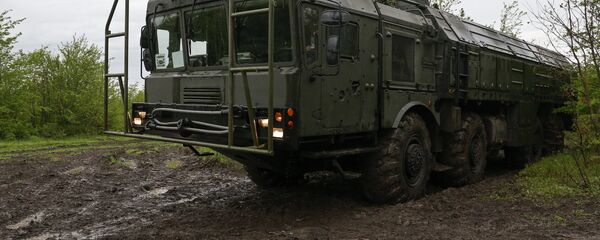 РК Искандер-М на учениях в России, архивное фото - Sputnik Беларусь