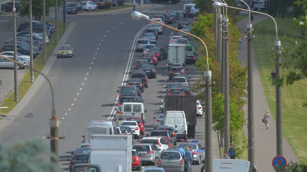 Пробка в Минске - Sputnik Беларусь