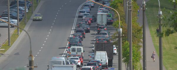 Пробка в Минске - Sputnik Беларусь