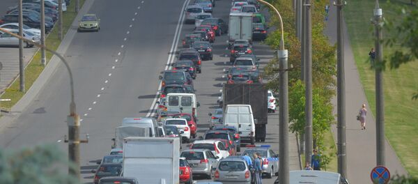 Пробка в Минске - Sputnik Беларусь