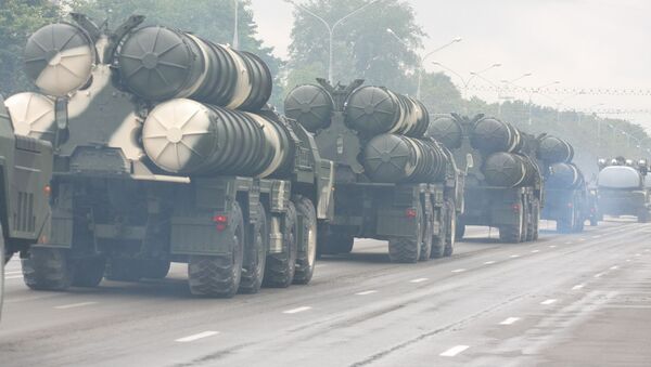 Прохождение колонны военной техники на репетиции парад в Минске - Sputnik Беларусь