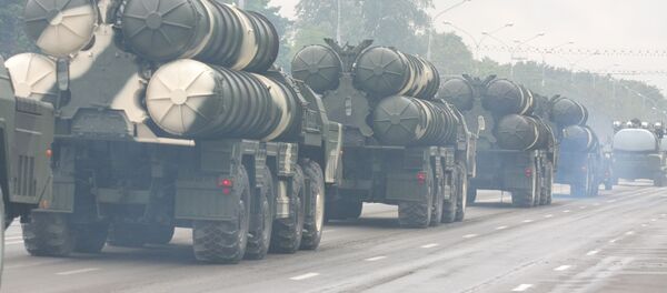 Прохождение колонны военной техники на репетиции парад в Минске - Sputnik Беларусь