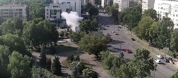 Взрыв в центре Киева 27.06.2017 - Sputnik Беларусь