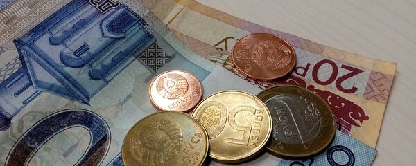 Белорусские рубли, архивное фото Белорусские рубли, архивное фото - Sputnik Беларусь