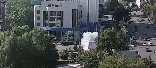 Взрыв автомобиля в Киеве - Sputnik Беларусь