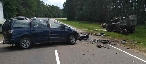 ДТП в Дятловском районе ДТП в Дятловском районе - Sputnik Беларусь