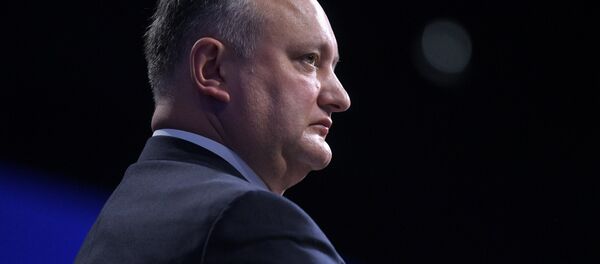 Президент Молдовы Игорь Додон Президент Молдовы Игорь Додон - Sputnik Беларусь