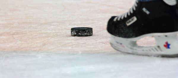 Хоккеист на льду, архивное фото - Sputnik Беларусь